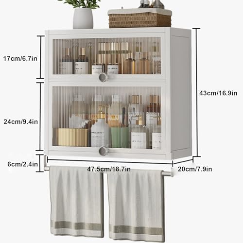 Étagère de toilette murale pour optimiser les petits espaces - 3