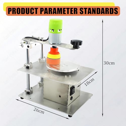 Disc Repair Machine - Halbautomatischer CD/DVD-Polierer stellt Kratzer und Oxidation wieder her, hohe Reparaturrate, einfach zu bedienen
