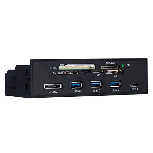 Lecteur de carte interne pour réparer les ports USB cassés en façade de votre PC