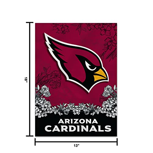 Image of Rico Industries NFL Standard /Primary 13 inch x 18 inch Double Sided Garden Flag - Great Gift for Men, Women, & Fans