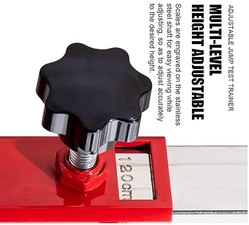 Free-Standing Jump Measurement Tester，Vertical Jump Tester, 1.7-3.6m, Adjustable Vertical Jump Tester, Vertical Challenge Jump Tester Gauge, High Jump Training Equipment