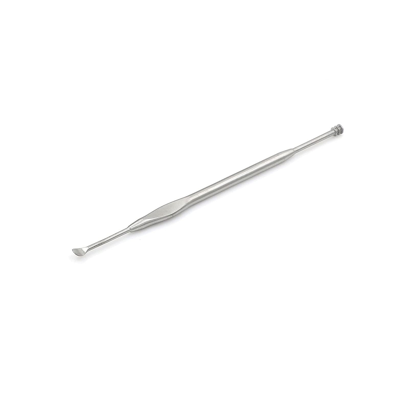 ZHANGNA Ear Spoon， Earpick,Stainless Steel Earpick Wax Remover Curette Cleaner Care Tool Ear 2 Styles (Color : N2)