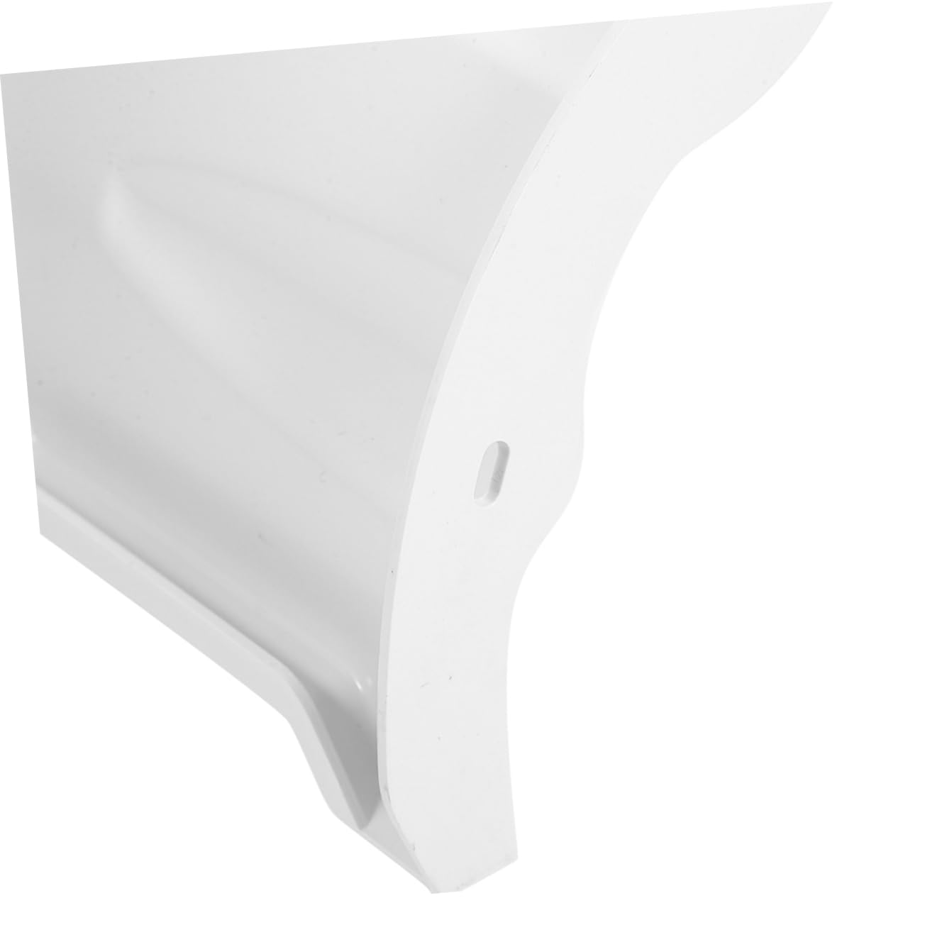 Protector de Lluvia para Cámara Exterior de Plástico Blanco, Funda Resistente y Fácil de Instalar, Paquete de 2 Unidades para Protección Segura en Exteriores