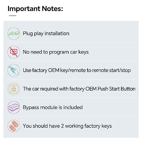 Image of EASYGUARD ECS002PP-BM-FM2 Plug Play Factory Key Remote Starter fit for BMW 2013-2018 F22 F23 F87 2 M2 F32 F33 F36 F82 F83 4 4GT M4 with Factory OEM Push Start Button 3X Lock to Start