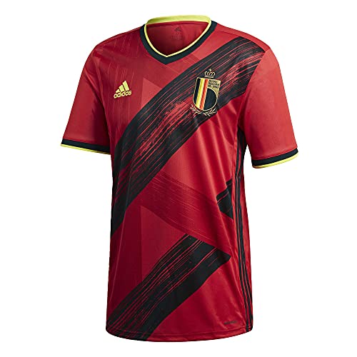 adidas Belgium Euro 2020 Home Jersey (Large) Red