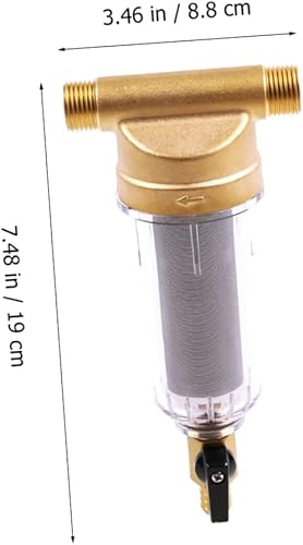 Miniatura 4 de 3 unids filtro filtro de agua mangueras filtro de agua para grifo manguera de lavado a contracorriente purificador de agua purificador de agua