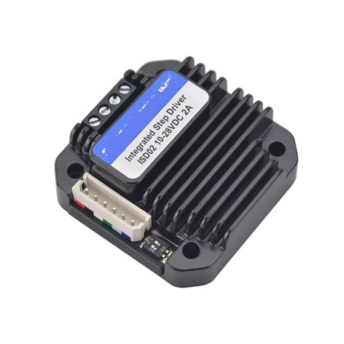 Driver de motor paso a paso integrado de 0-2A y 10-28VDC para Nema 17 y 14