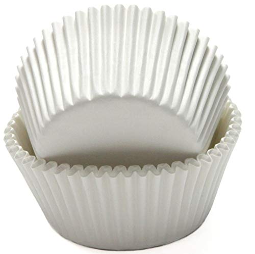 Image of Chef Craft Classic Cupcake Liners, 50 Count, White