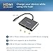 Philips USB C Hub to Multiport Adapter, 3 in 1 Power Pass Through, HDMI 4k@30Hz, 60W USB C Charging Port, 5Gbps USB 3.0 Port for MacBook Pro, MacBook Air, UCB C Laptop Docking Station, DLK9220C/27