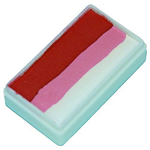 split cakes for face painting - TAG Face and Body Paint - 1 Stroke Split Cake 30g - Rose