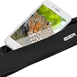 ESR ランニング ポーチ 63g 超軽量 ずれにくい フィット感抜群 マジックテープ使用 ファスナー付き 2つの独立ポケット 快適 防汗 ライクラ素材(ストレッチ素材)5.5インチスマホ 鍵 現金 クレジットカード パスポートなど収納可能 多目的用途 ジョギング ウオーキング サイクリング 登山 旅行 ウエスト ポーチ (ブラック M, 26"~32" ; 66~83cm) ESR ランニング ポーチ 63g 超軽量 ずれにくい フィット感抜群 マジックテープ使用 ファスナー付き 2つの独立ポケット 快適 防汗 ライクラ素材(ストレッチ素材)5.5インチスマホ 鍵 現金 クレジットカード パスポートなど収納可能 多目的用途 ジョギング ウオーキング サイクリング 登山 旅行 ウエスト ポーチ (ブラック M, 26"~32" ; 66~83cm)