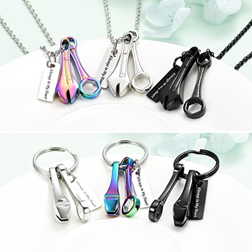 Shajwo SH+F11976+BK Cremation Jewelry Wrench Urn Keychain thumb #5