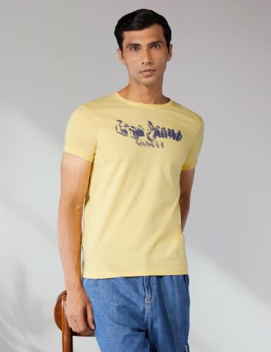 Image of Pepe Jeans Men T-Shirt|Cotton|Slim Fit