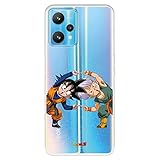 Imagen describiendo el producto Funda Oficial Dragon Ball para Realme 9 Pro+ - Goten y Trunks Fusión