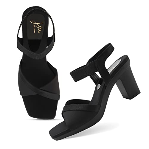 Image of JM LOOKS Stylish heel sandal for Women and Ladies