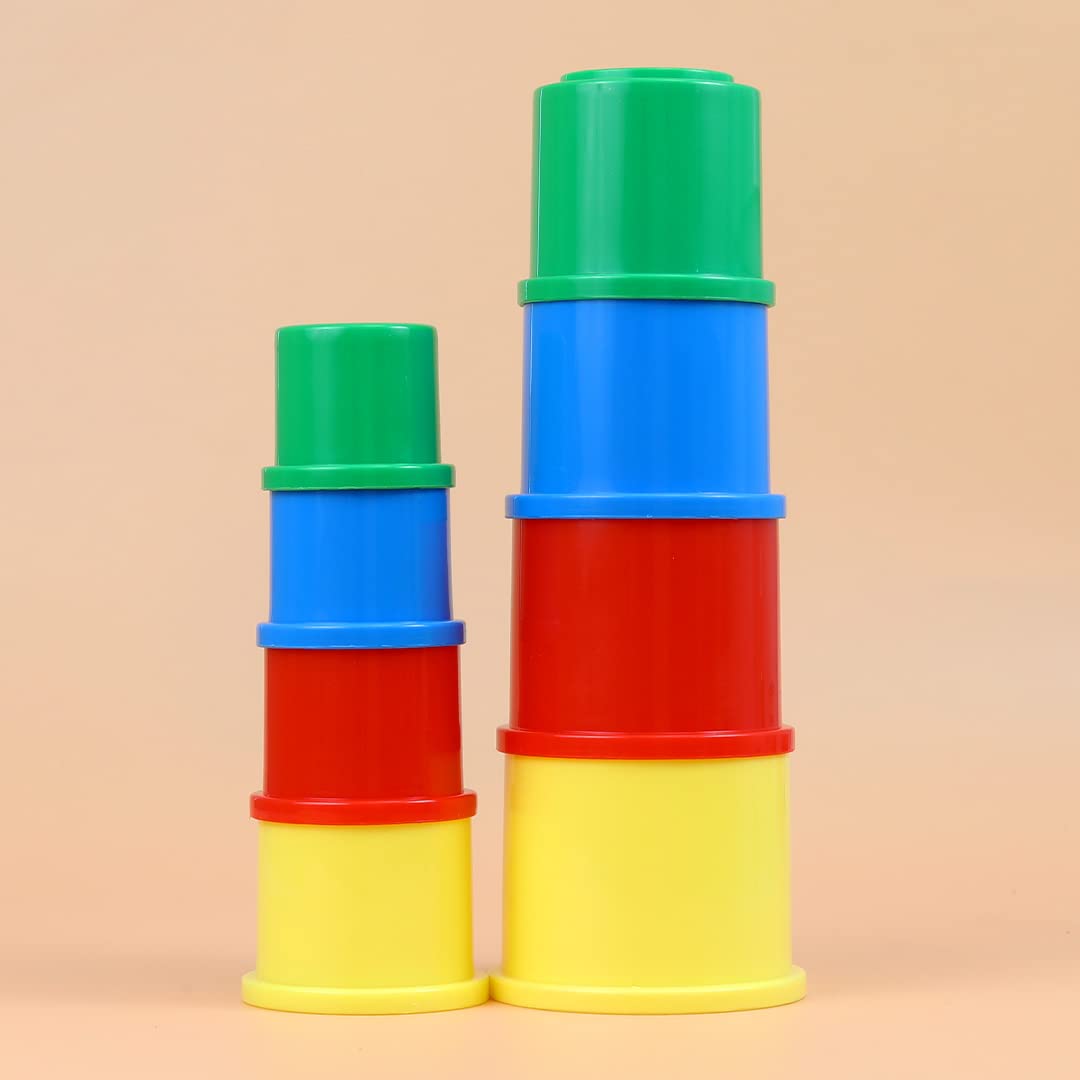 Baby Story Multicolor Stacking Toys Sets for Infants, Toddlers, Babies, 6 Months and Above (Stacking Cups Set) (B09QL1MLYT) Amazon Price History, Amazon Price Tracker