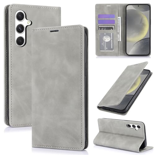 Étui cuir Galaxy S20 Ultra gris l'authenticité du style rétro