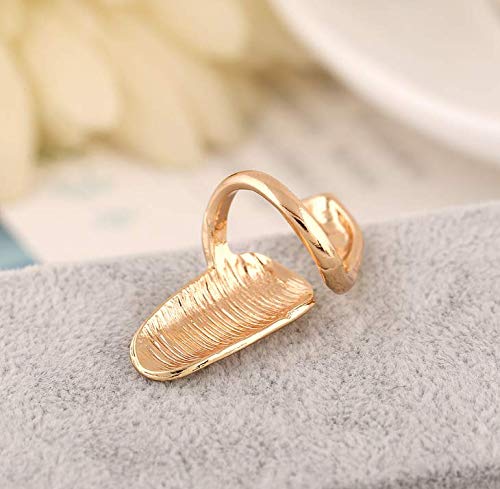 6Pcs Women Finger Nail Ring Cap Cover - Tip Charm Protect Fingernail Accessories, Sliver, 0.17 g (Pack of 6) - Image 4