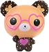 Aolige Squishies Slow Rising Jumbo Kawaii Cute Glasses Bear Creamy Scent for Kids Party Toys Stress Reliever Toy