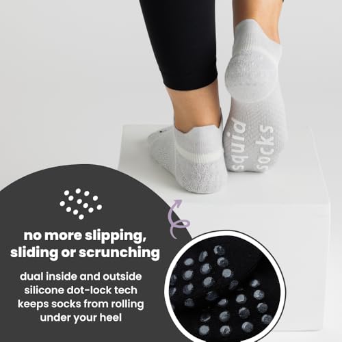 squid socks Non Slip Ankle Socks | Breathable Anti-Slip Athletic Grip Socks with LOCK IN™ Technology | Adults & Teen - S,M,L2