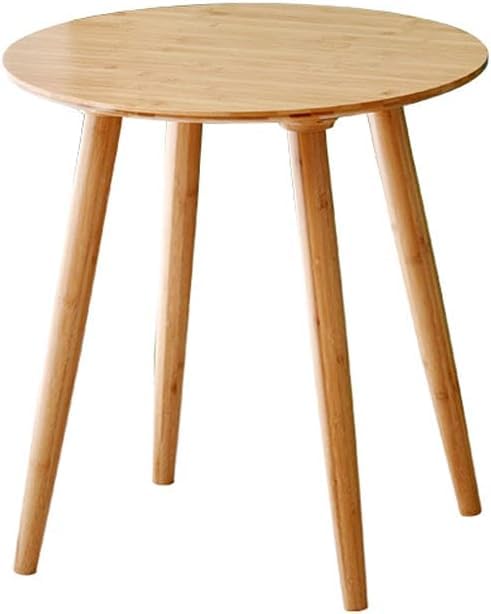 円形テーブル・木製・直径60cm・高さ60cm・送料込み Amazon｜木製丸テーブル 60cm 天然木無垢材 コンパクト カフェ