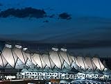 Historic Pictoric Denver International Airport's Peaked roof, Outside Denver, Colorado, Designed by Fentress Bradburn Architects 2 14in x 11in
