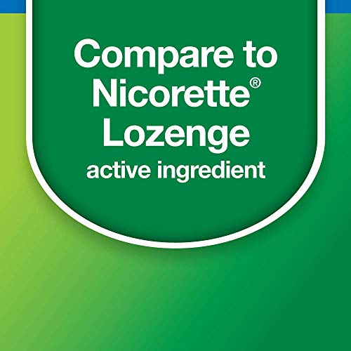 Basic Care Nicotine Polacrilex Lozenge, 2 mg (nicotine), Stop Smoking Aid, Mint Flavor, 144 Count - Thumbnail 2