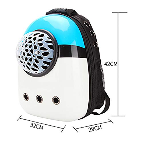 Sac à dos pour chat et chiot capsule jaune transparente - 5