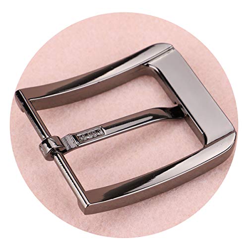 Mcfanbe PT-58265 1.5 Inches (38-40 Mm) Belt Buckle Single Prong Square Replacement Buckle thumb #3