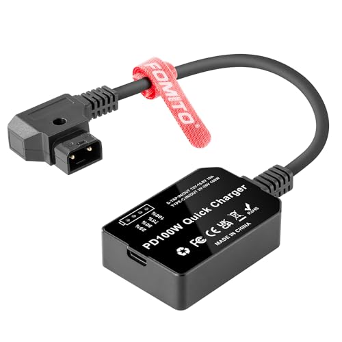 FOMITO PD100W�}���[�d�� V�}�E���g�d�r�[�d�� V�}�E���g�A�_�v�^ D-Tap�|�[�g Type-C�|�[�g���� �o�͂Ɠ��̓T�|�[�g 10V~16.8V�� V�}�E���g�o�b�e���[�Ή��\