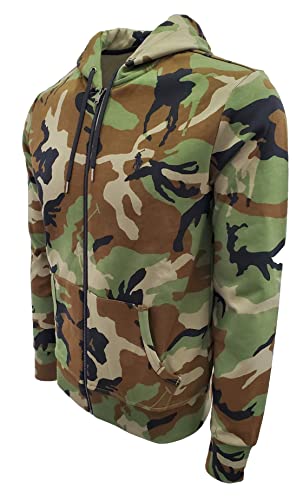 Polo Ralph Lauren Double Knit Tech Fleece Hoodie (Medium, Camo (Black Pony))4
