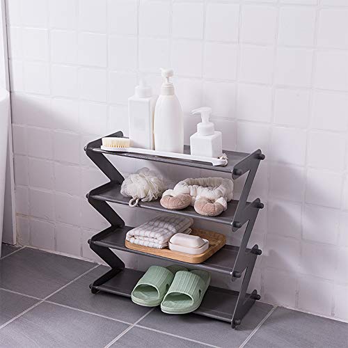 NIBESSER Étagère à Chaussures Organisateur de Stockage Chaussure Range-Chaussures pour Penderie Armoire à Chaussures pour Salon Entrée Cover