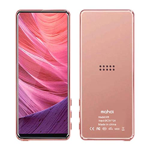 gaeruite Reproductor de MP3 Bluetooth 8G, Pantalla táctil Completa Mp4 de 3.5 Pulgadas Reproductor de música MP3 Bluetooth Reproductor de Video Completo Inglés Diccionario Long Standby MP5