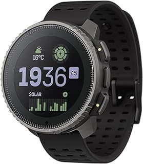 SUUNTO Vertical Abenteuer Uhr - GPS Smartwatch, Mit Solarladung Akkulaufzeit bis zu 65 Tagen, Militärgeprüftes Gehäuse, 100m Wasserdichtigkeit, Hergestellt in Finland mit 100% Erneuerbaren Energien