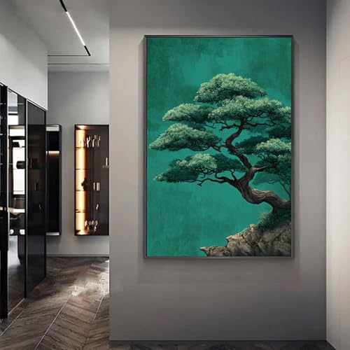 Toile bonsaï art asiatique 50x70cm, l'idée cadeau idéale pour une crémaillère