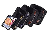 Zuca Pro Packing Pouch Set - 5 Large Color-Coded Utility Pouches and 1 Small Utility Pouch. for Zuca...