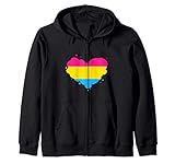 Photo Gallery pansexual pride cuore bandiera orgoglio lgbt consapevolezza felpa con cappuccio Photo Gallery pansexual pride cuore bandiera orgoglio lgbt consapevolezza felpa con cappuccio