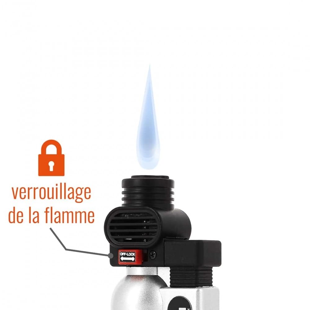 Prince Briquet Argent Pocket Torch