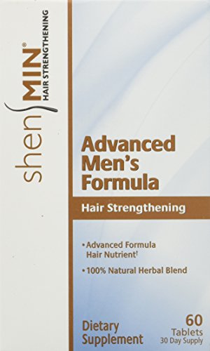 Shen Min Advanced Hair Strengthening Formula for Men, Tablets, 60 Count