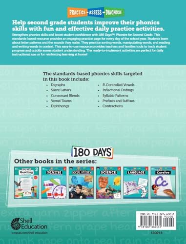 180 Days of Phonics for Second Grade (180 Days of Practice) - Image 2