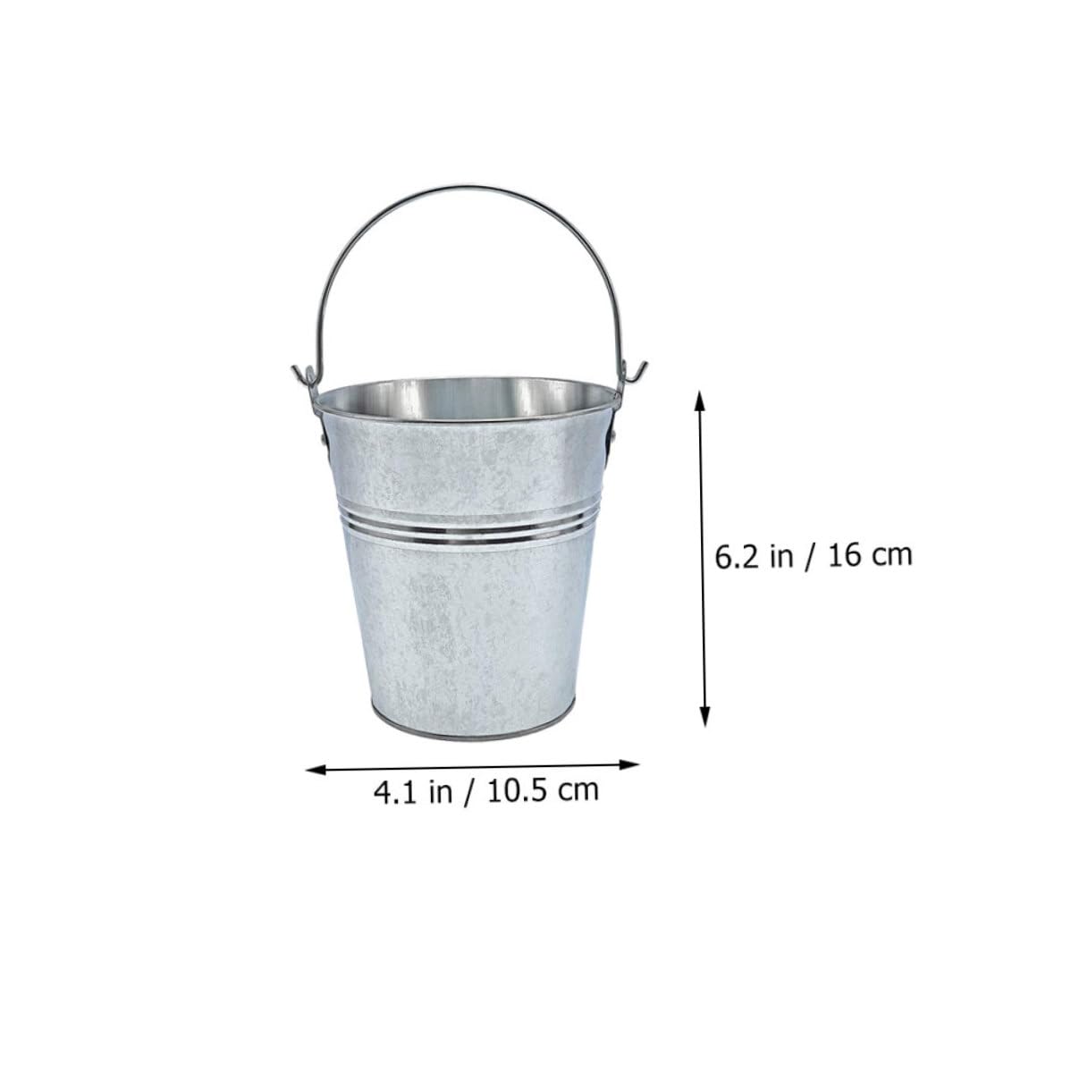 UPKOCH Set Secchi Raccogli Grasso per Barbecue con 1 Secchio in Ferro e 10 Rivestimenti in Alluminio USA e Getta, Accessori per Barbecue all’Aperto, Maniglia Portatile e Facile Pulizia