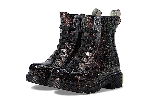 Western Chief Girl's Combat PVC Boot (Toddler/Little Kid) Black 7 Toddler M