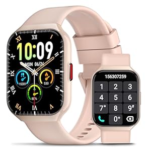 Hoifa P98 Smartwatch mit Telefonfunktion Rosa