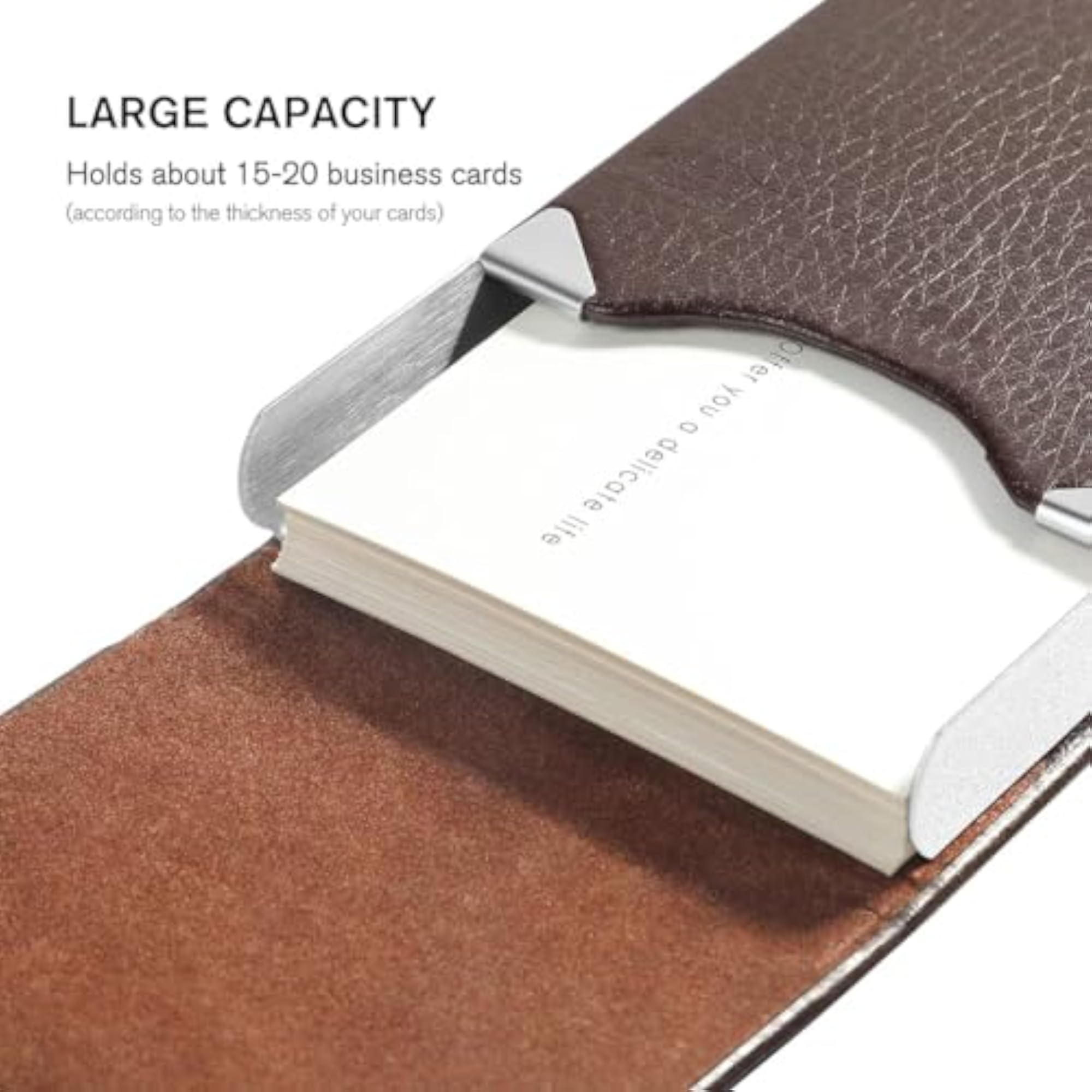 Business Card Holder Metal Visiting Case