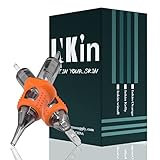 INKin Tattoo Finger Ledge Cartridge Needles 40Pcs Mixed Standard Round Liner 1203RL, 1205RL, 1207RL,