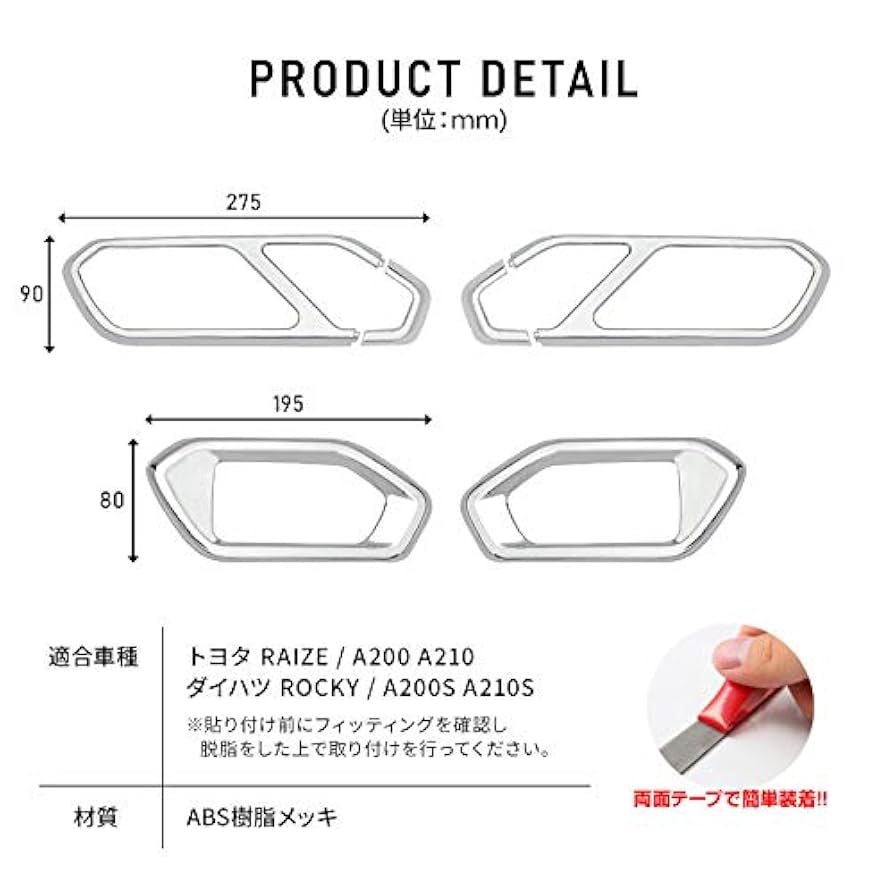 RIZE パネル ライズ 自動車用インテリアパネル｜インテリア、車内用品