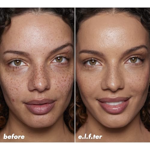 Image of e.l.f. Halo Glow Skin Tint SPF 50, Tinted Moisturizer For Light, Buildable Coverage, Creates A Natural Glow, Vegan & Cruelty-Free, 7 Medium Warm