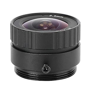 Lens met vast brandpunt, cameravervangingsonderdelen 3MP resolutie HD CCTV-lens Aluminiumlegering CW-FL02514-3MP High Definition voor CCTV-cameralens