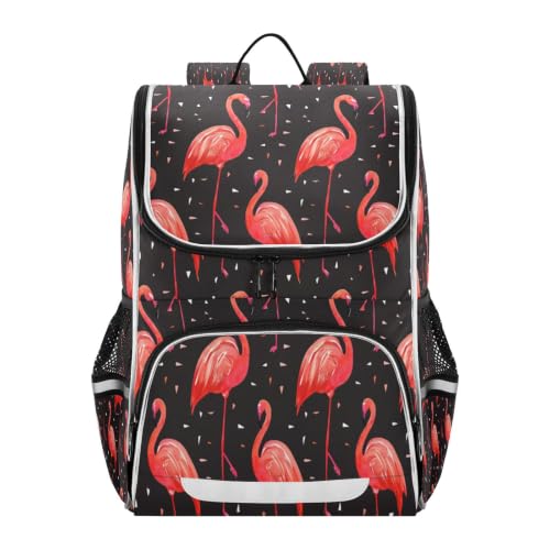 Sac à dos flamant rose pour ranger tous les grands cahiers A4
