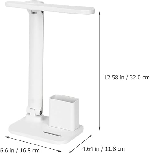 Miniatura 6 de Homoyoyo Lámpara de mesa plegable Lámpara de escritorio de lectura ajustable Lámpara de estudio ninguna batería